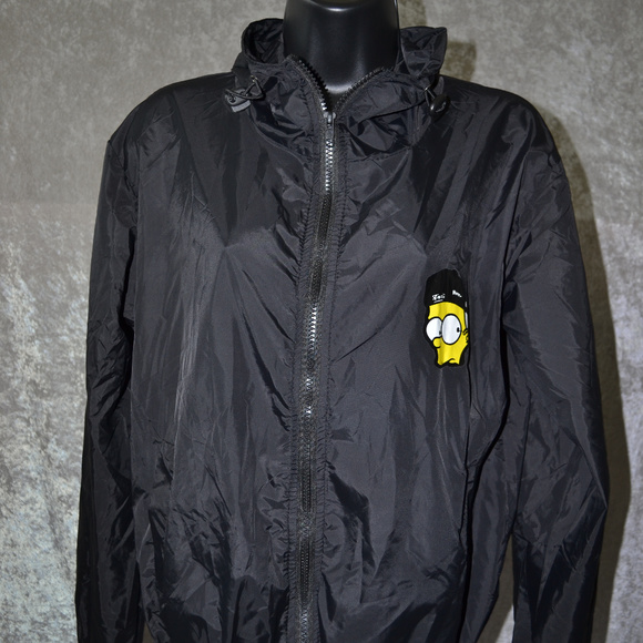 BART SIMPSON #23 LIGHTWEIGHT WINDBREAKER - Picture 1 of 8